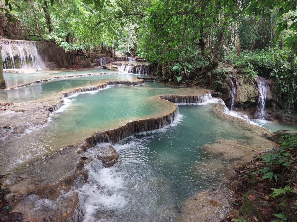 Kuang Si waterfall 3